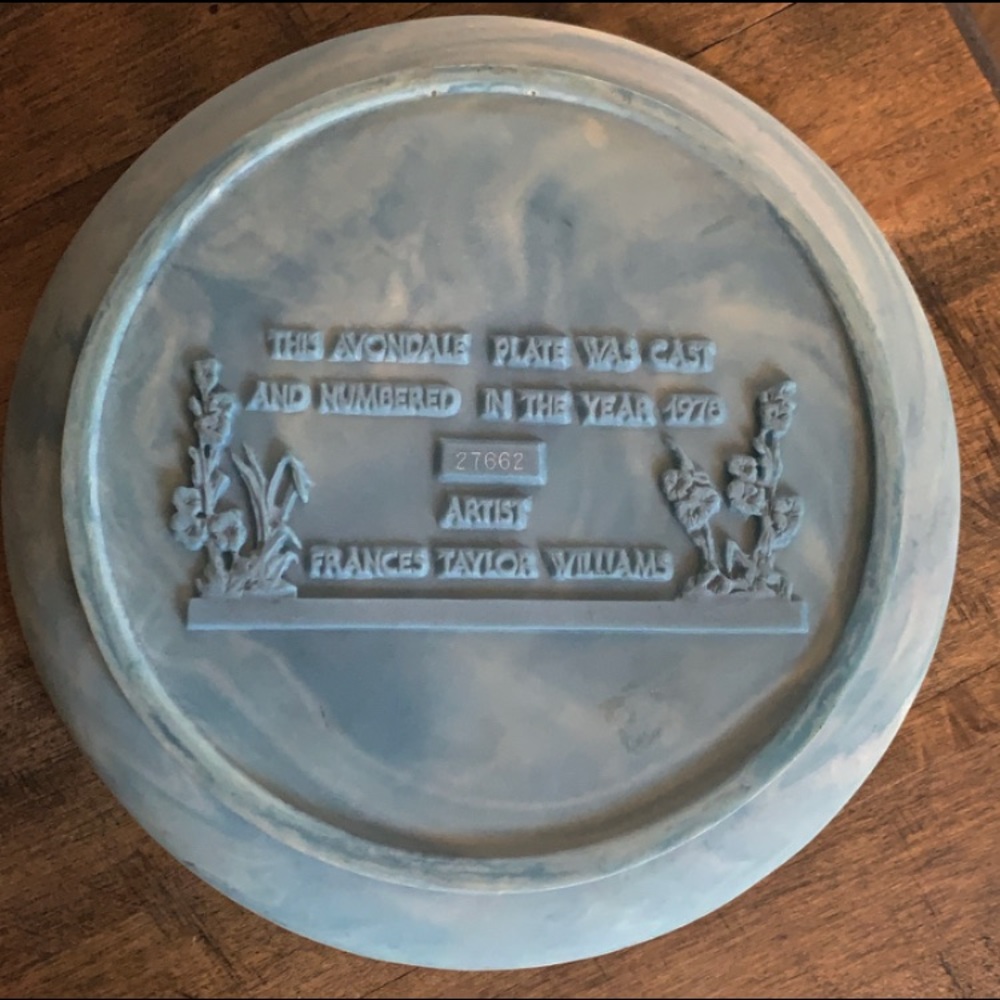 Vintage Avondale plate - Picture 2 of 2